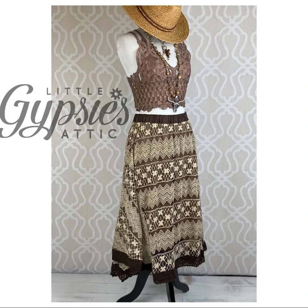 Ryu Back to Bohemia Hand Made Skirt - Picture 3 of 12